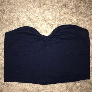 Navy tube top